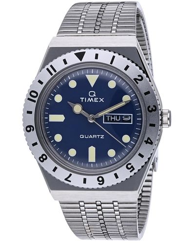 Timex 38 mm Q Diver Inspired - Blau