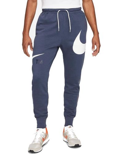 Nike Swoosh S Pantalones - Azul