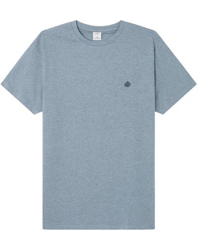 Springfield SPRINGFILED Camiseta efecto melange - Azul