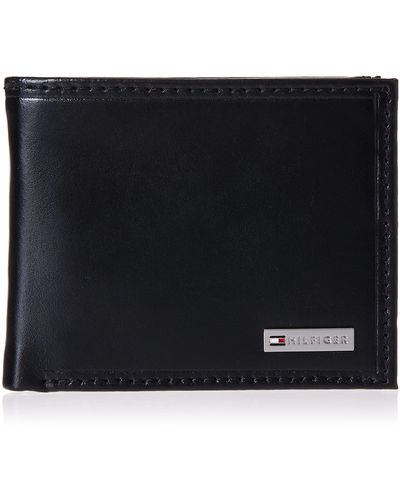 Tommy Hilfiger Leather Wallet – Slim - Black