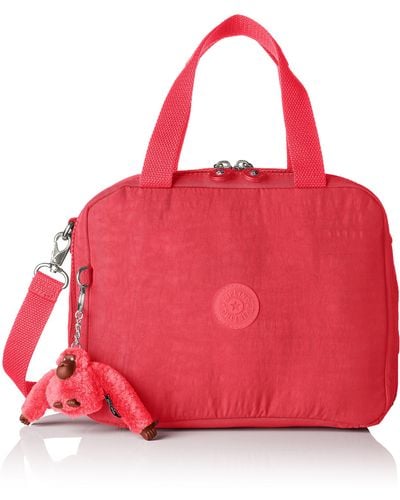 Kipling MIYO, Isolierte Lunchbag, Wasserabweisend, 25 cm, 8 L, True Pink - Rot