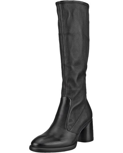 Ecco Sculpted Luxury 55mm Knee High Boot - Black