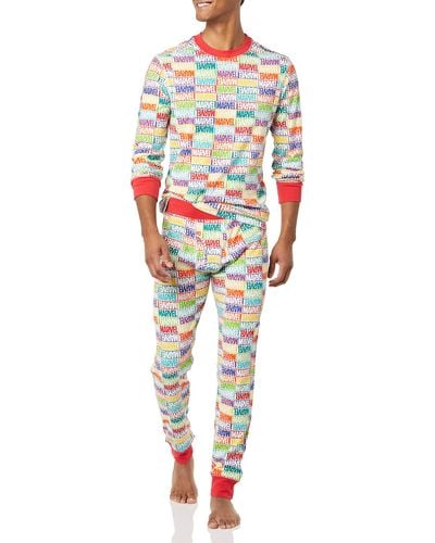 Amazon Essentials Disney Star Wars Snug-Fit Cotton Pajama Sets - Multicolore