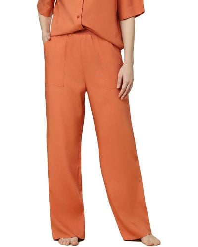 Triumph Mywear Boyfriend Pyjama-broekje Voor - Oranje