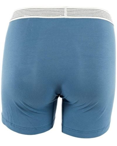 Levi's Sportswear Organic Cotton Label Boxer Briefs 2 Pack Cale ons - Bleu