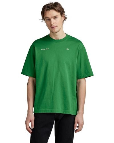 G-Star RAW Boxy Premium Oversized T-shirt - Green