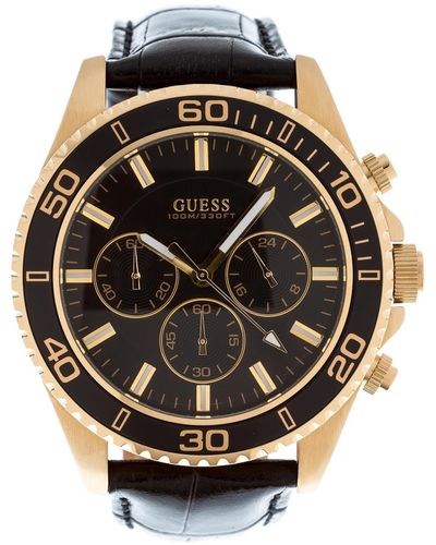 Guess W0171g3 Chaser Watch - Black