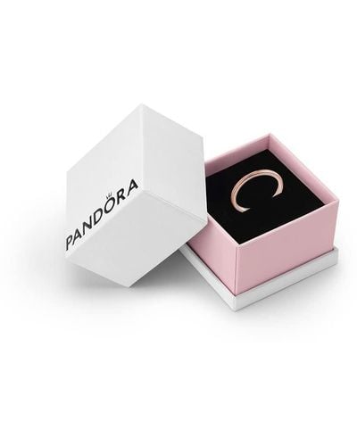 PANDORA Me 14k Rose Gold-plated Ring - Pink