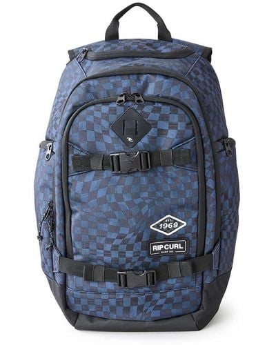Rip Curl Backpack Posse Bts Navy 2 Compartments - Blue