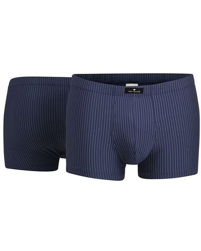 Tom Tailor 70598 Pants 10er Pack Blue medium Vertical Stripes L - Blau