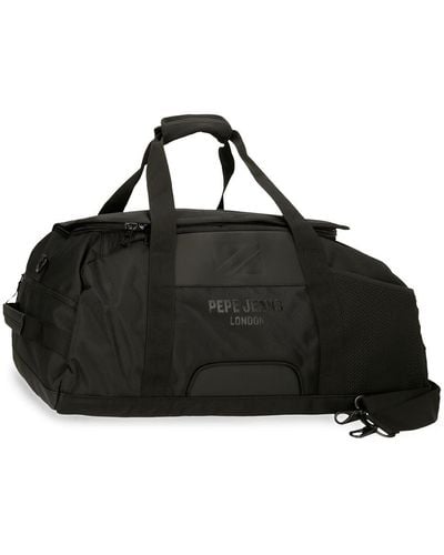 Pepe Jeans Bromley Travel Bag Black 56x32x25.5cm Polyester 45.7l