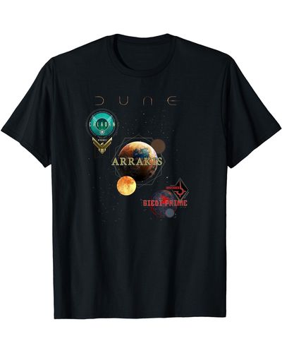 Dune Dune Planet Logo T-shirt - Black