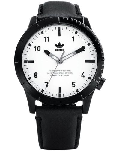 adidas Analogue Quartz Watch With Leather Strap Z06-005-00 - Multicolour