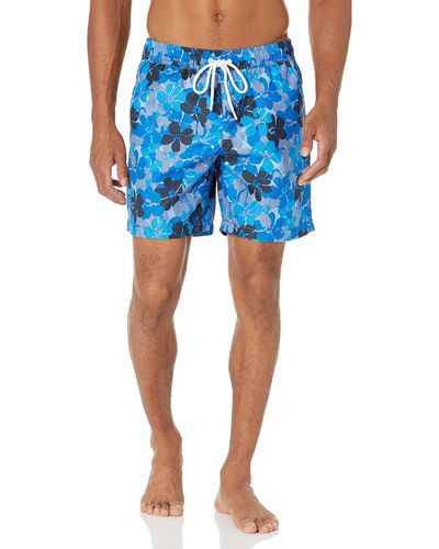 Amazon Essentials Costume a Boxer Ad Asciugatura Rapida 18 cm Uomo - Blu