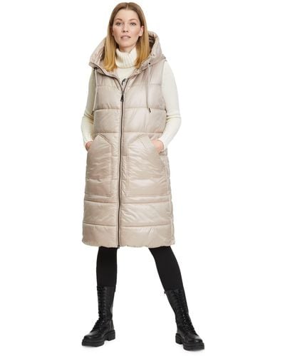Betty Barclay 7519/1562 Outdoor Weste - Natur