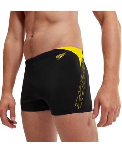 Speedo Hyperboom Splice Aquashort - Schwarz