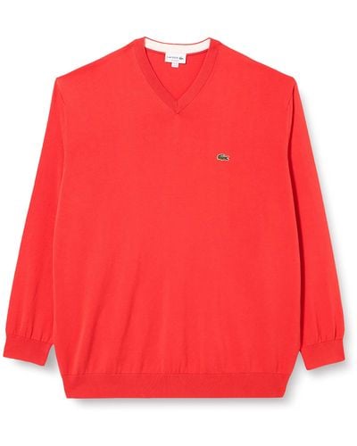 Lacoste Pull-Over Regular Fit - Rouge