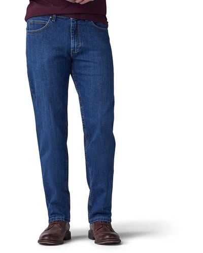 Lee Jeans Regular Jean레귤러 핏 스트레이트 레그 진标准直筒牛仔裤جينز ريجولار فيت ستريت ليجregular Fit Straight Leg Jeans - Blau