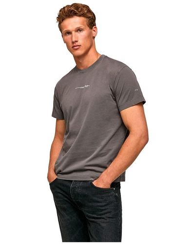 Pepe Jeans Andreas T-Shirt - Gris