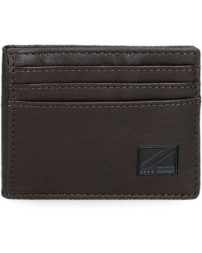 Pepe Jeans Chief Portefeuille avec Porte-Carte Unique - Noir