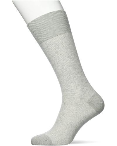 Hackett Birdseye Textur Socken - Grau