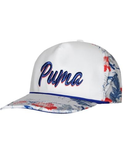 PUMA Aloha P Golf Cap in Blue for Men | Lyst UK