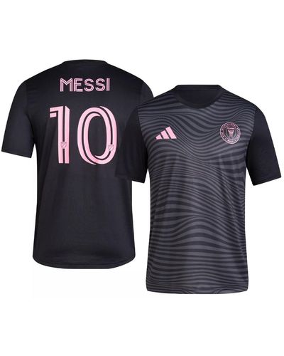 adidas Lionel Messi Inter Miami Cf #10 Player Name & Number Performance Shirt - Blue