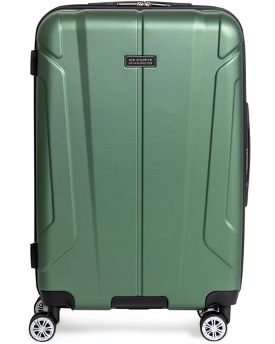 Ben Sherman Spinner Travel Upright Luggage Hereford - Green
