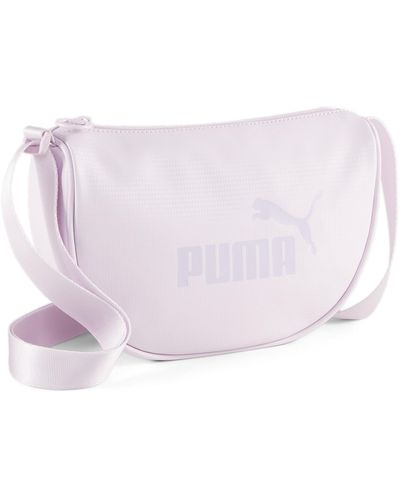PUMA Core Up Semicircular Bag One Size Grape Mist Purple