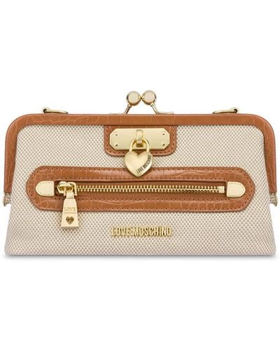 Love Moschino Jc4284pp0gke120a Schultertasche - Natur