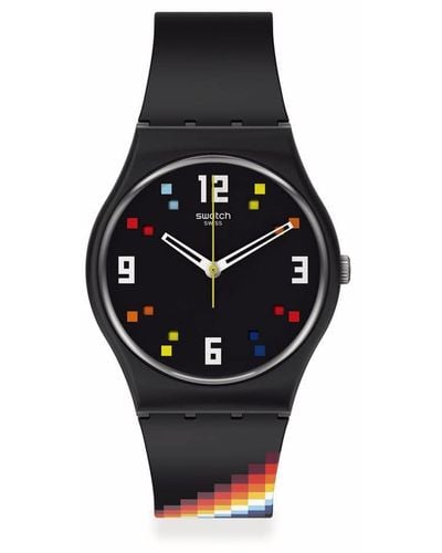 Swatch Analoges Modell Marke SO28B705 - Schwarz