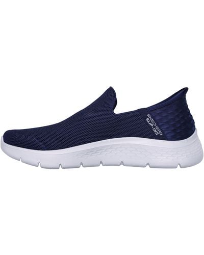 Skechers Gowalk Flex Hands Free Slip-ins Athletic Slip-on Casual Walking Shoes Sneaker - Blue