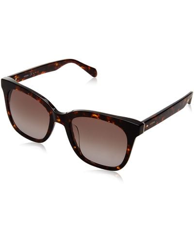 Fossil Womens Female Style Fos 2098/g/s Sunglasses - Black