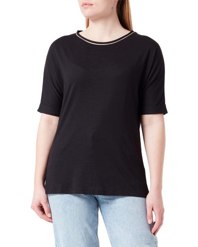 Geox W T-shirt - Zwart