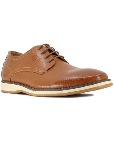 Nine West S Dress Shoes Oxford Shoes Formal Lace Up Dress Shoes for Business Derby Shoes Wes Cognac 10 - Braun