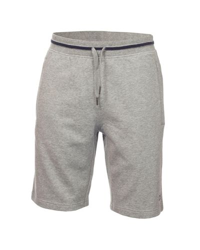 Calvin Klein Golf Terry Shorts Sweatshorts Tunnelzug Grau Meliert M