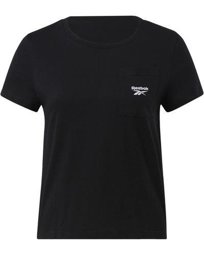 Reebok Identity Pocket Tee T-shirt - Black