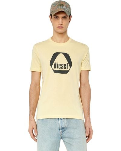 DIESEL T-diegor-g10 T-shirt - Metallic
