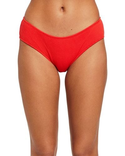 Esprit Joia Beach Hip.Shorts Bragas de Bikini - Rojo
