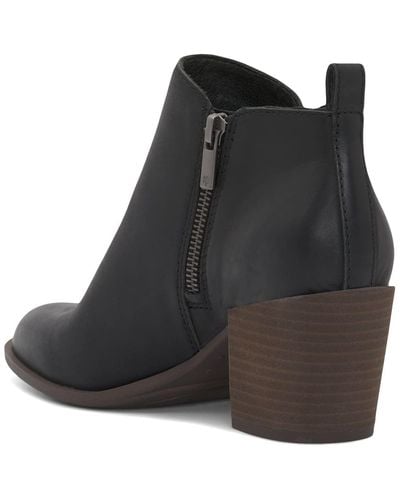 Lucky Brand Basel Heeled Bootie Ankle Boot - Black