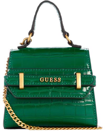 Guess Sestri Micro Mini Bag Emerald - Groen