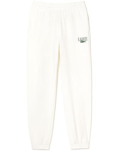 Lacoste Pantalon Survêtement femm-XF1710-00 - Blanc