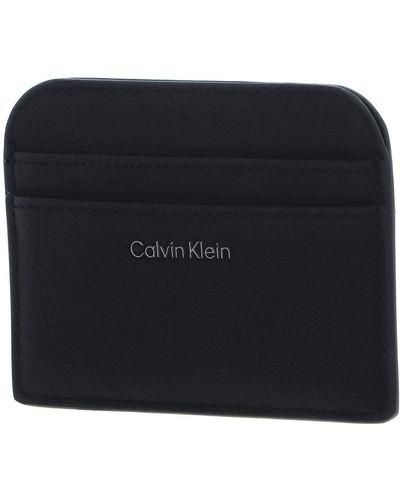 Calvin Klein Calvin Soft Cardholder CK Black - Schwarz