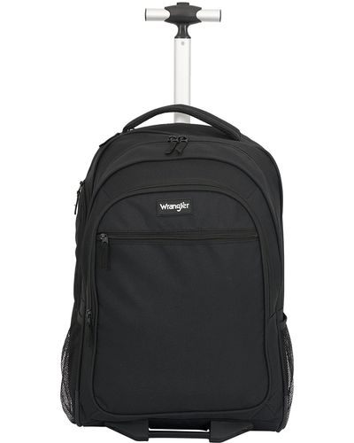 Wrangler Travel Duffel Or Backpack Dobson Set - Black
