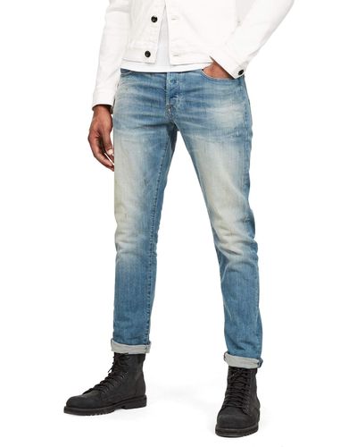 G-Star RAW Kilcot Tapered_Straight Jeans Vaqueros - Azul