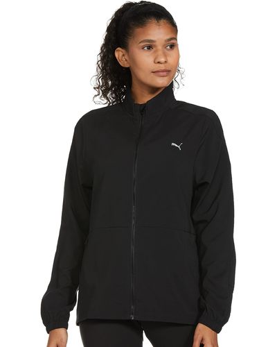 PUMA Favorite Woven Jacket Laufbekleidung Laufjacke Schwarz - XL