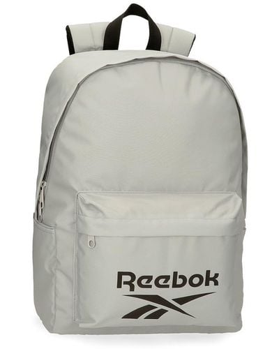 Reebok Finley School Backpack Grey 31.5x45x15cm Polyester 21.26l