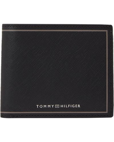 Tommy Hilfiger Am0am11859-bds Portemonnee Voor - Zwart