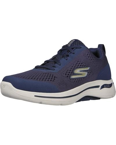 Skechers Gowalk Arch Fit-athletic Workout Walking Shoe With Air Cooled Foam Trainer - Blue