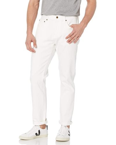 Amazon Essentials Jeans Sportivi Uomo - Bianco